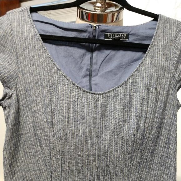 Peruvian Collection Dress Striped- Size  8 - Picture 3 of 8